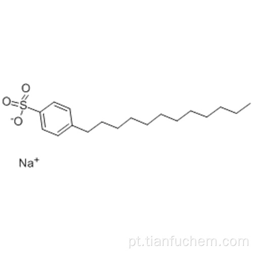 Ácido benzenossulfónico, dodecil-, sal de sódio (1: 1) CAS 25155-30-0